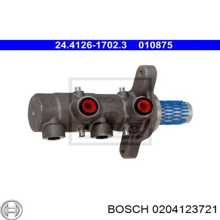 Цилиндр главный тормоза (гидротормозов) Bosch 0204123721 цена, от 121.79 USD