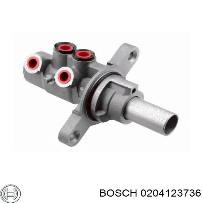0 204 123 736 Bosch cilindro mestre do freio