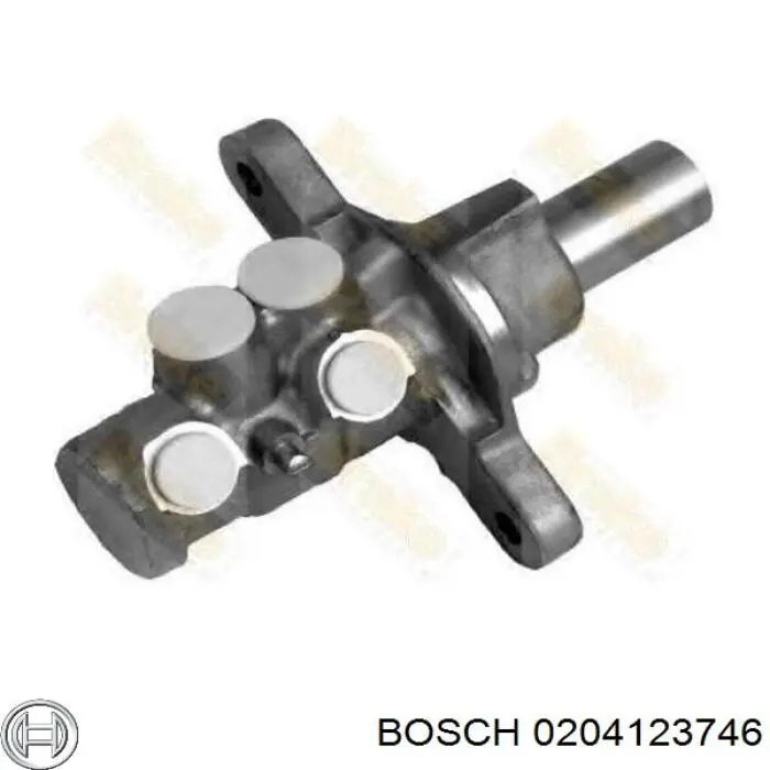 Главный тормозной цилиндр 0204123746 Bosch