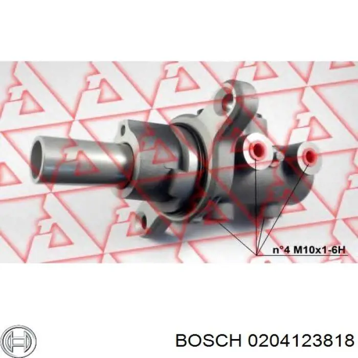 Купить 0204123818 Bosch Главный тормозной цилиндр