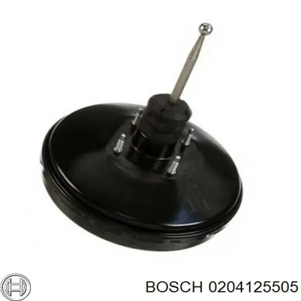 0204125505 Bosch reforçador dos freios a vácuo