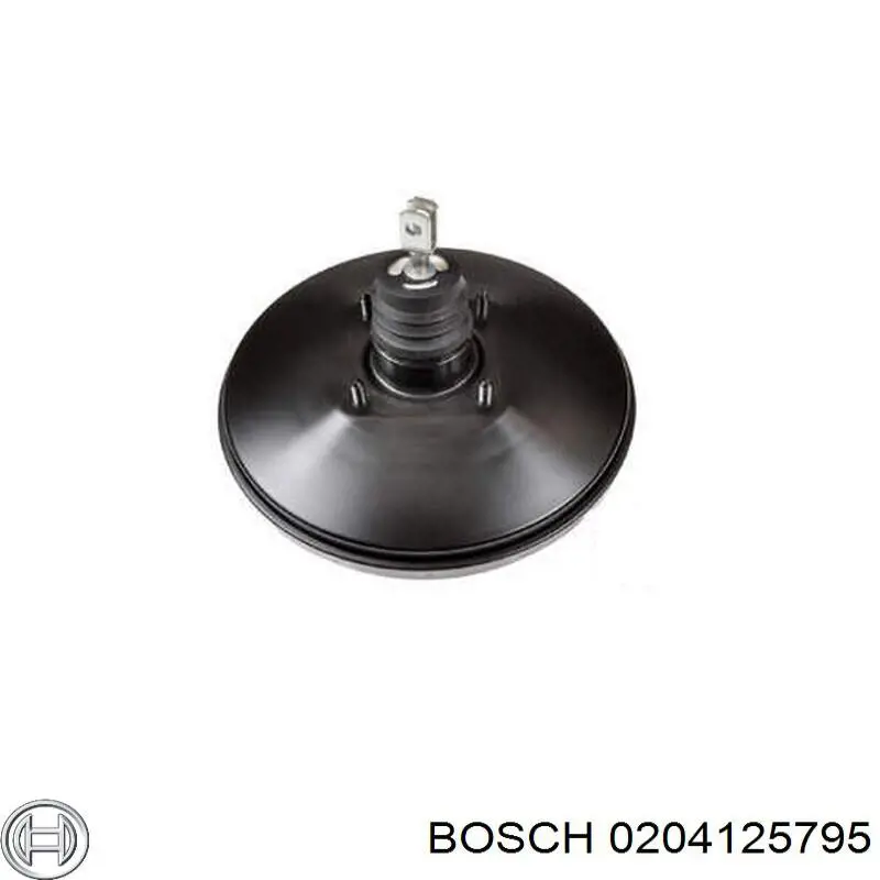 0 204 125 795 Bosch усилитель тормозов вакуумный
