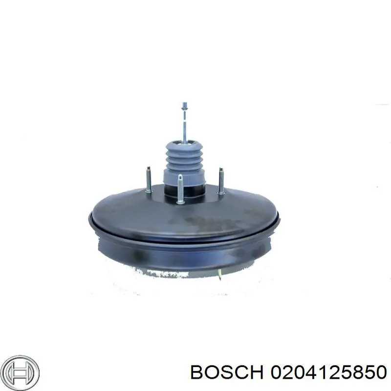 0 204 125 850 Bosch reforçador dos freios a vácuo