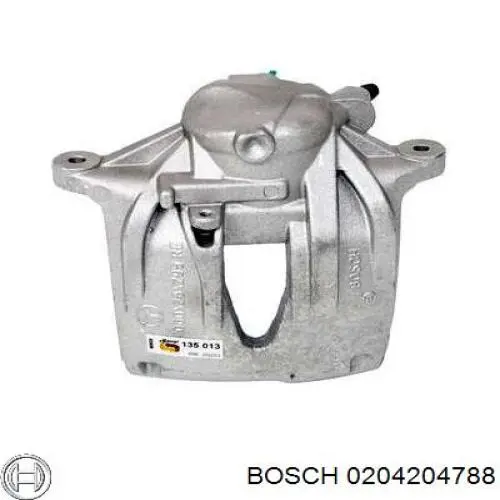 0 204 204 788 Bosch суппорт тормозной передний правый