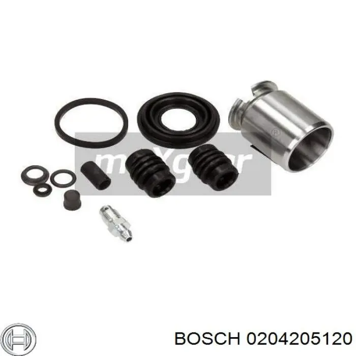 0204205120 Bosch суппорт тормозной задний правый
