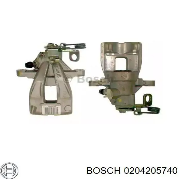 Суппорт тормозной задний левый 0204205740 Bosch