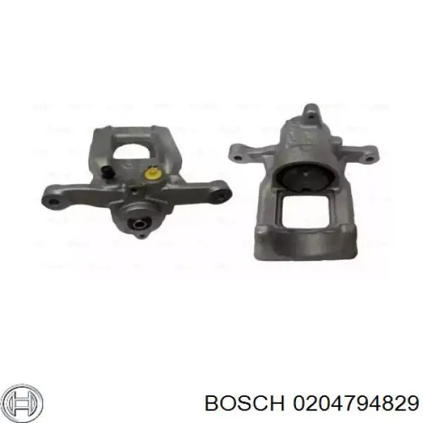 0204794829 Bosch suporte do freio traseiro direito