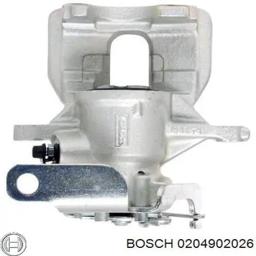 Pinza de freno trasera izquierda 0204902026 Bosch