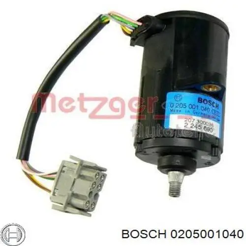 Sensor De Posicion del pedal del acelerador 0205001040 Bosch