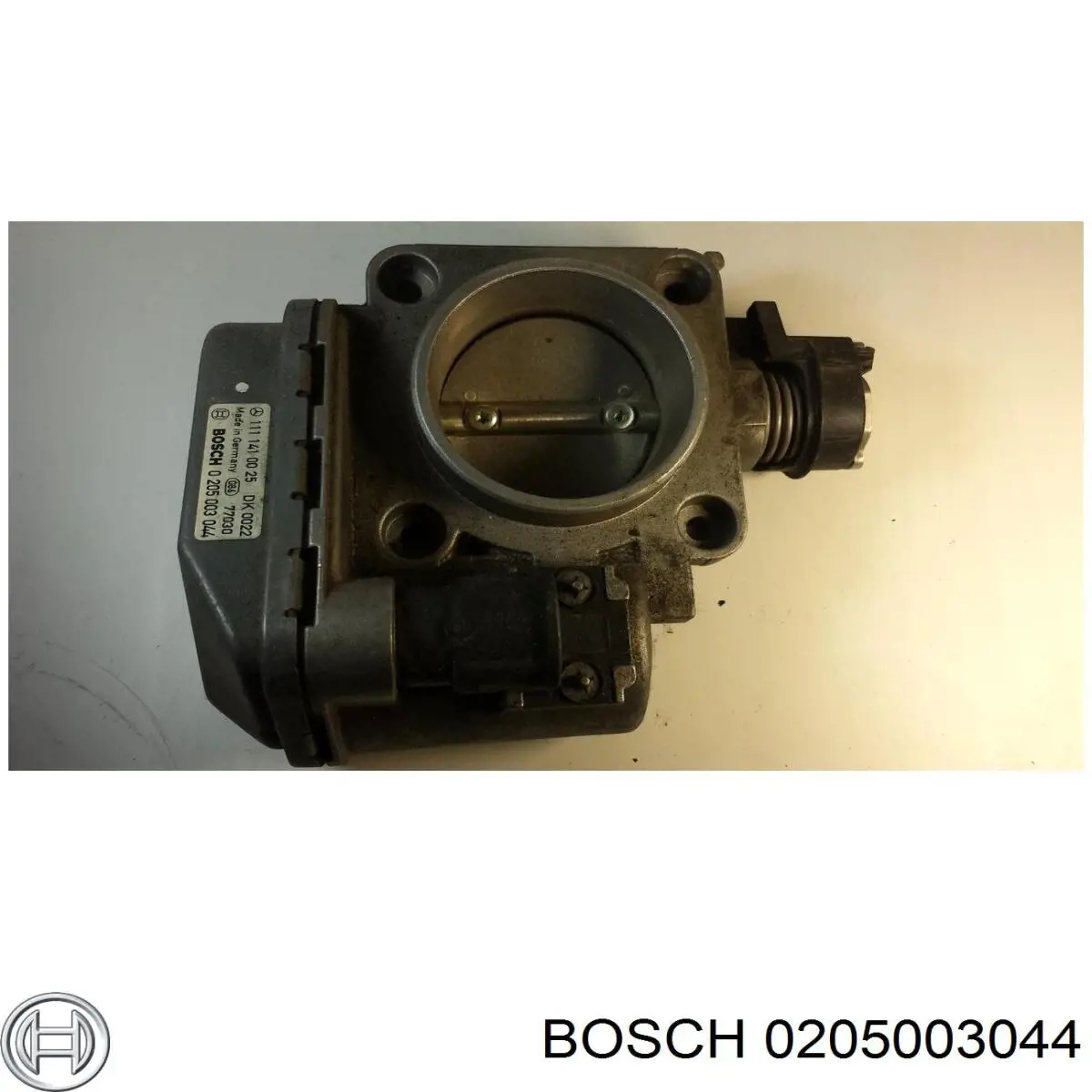 0205003044 Bosch válvula de borboleta montada