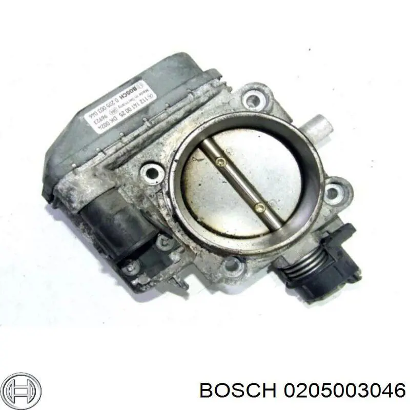 0205003046 Bosch Дроссельная заслонка
