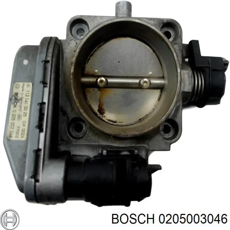 0205003046 Bosch válvula de borboleta montada