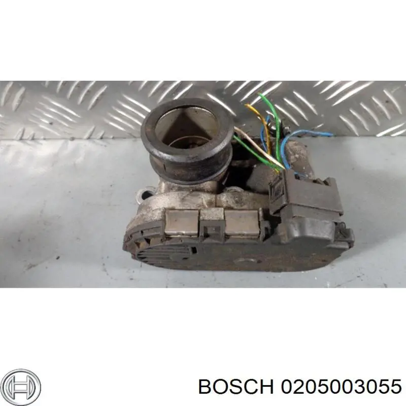 0205003055 Bosch válvula de borboleta montada