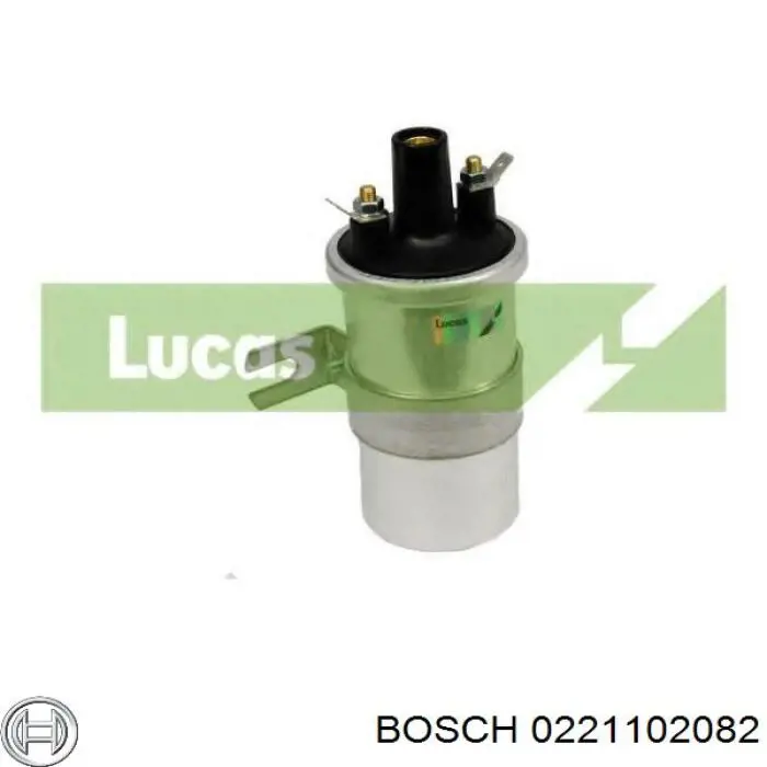 Катушка зажигания Bosch 0221102082