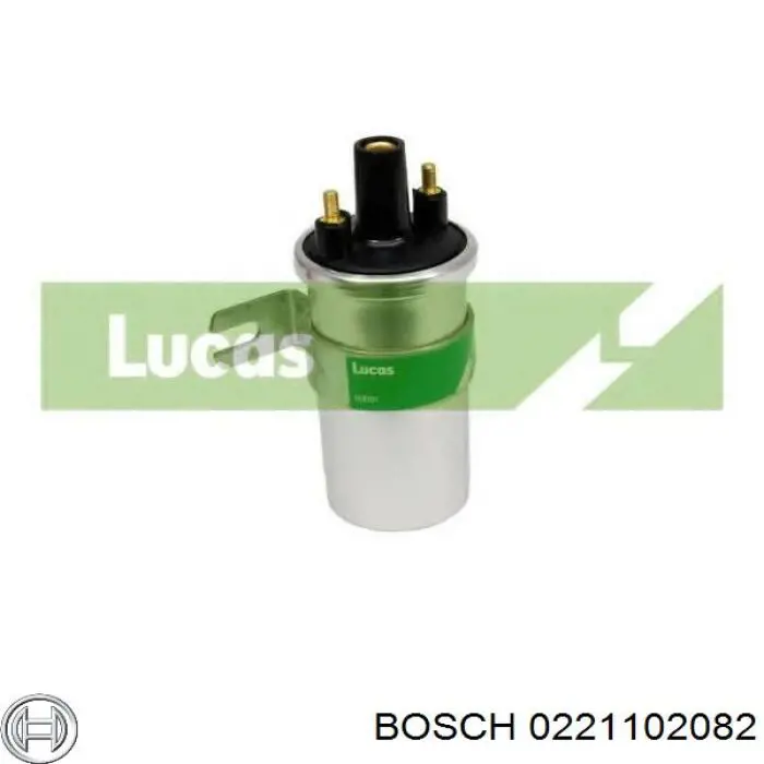 Bobina de encendido 0221102082 Bosch