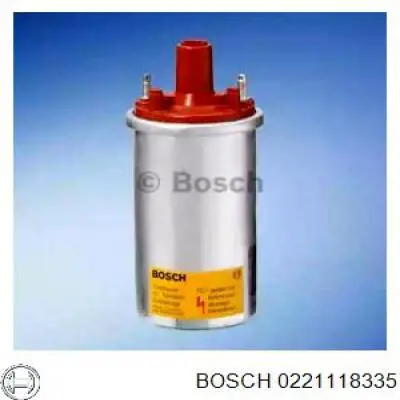 Купить 0221118335 Bosch Катушка зажигания