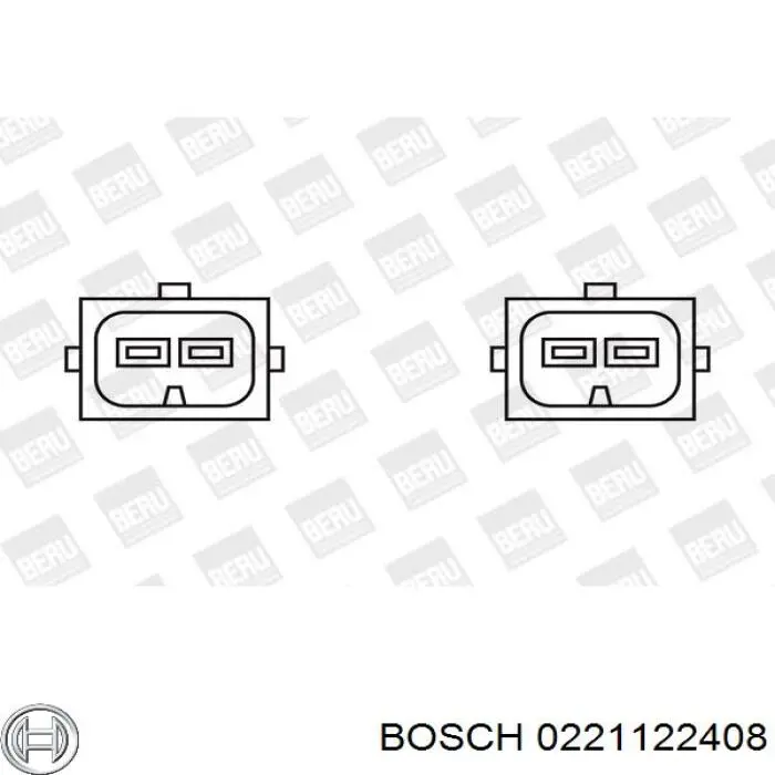 Катушка зажигания 0221122408 Bosch