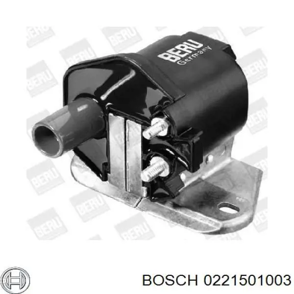 Катушка зажигания 0221501003 Bosch