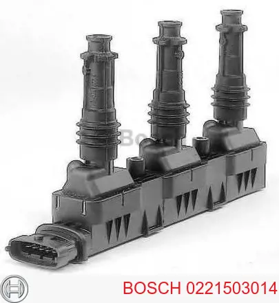 Катушка зажигания 0221503014 Bosch