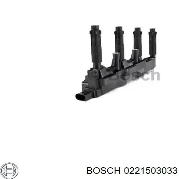 Катушка зажигания 0221503033 Bosch