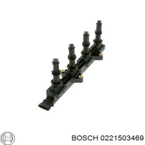 Bobina de encendido 0221503469 Bosch