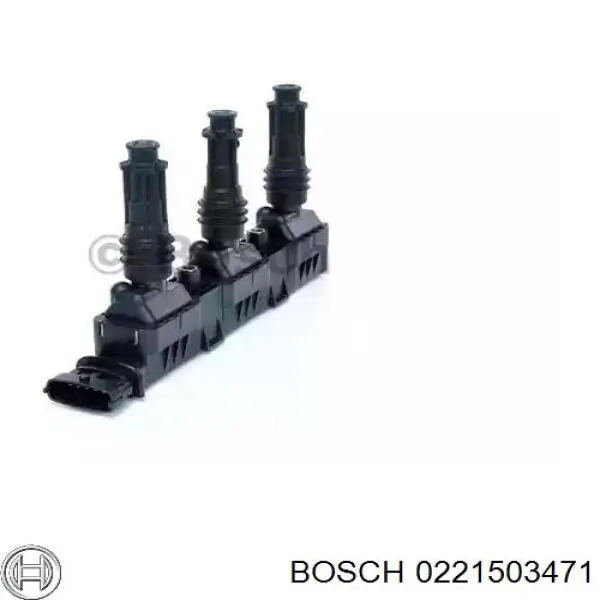 Катушка зажигания 0221503471 Bosch