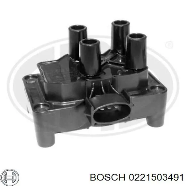 Катушка зажигания 0221503491 Bosch