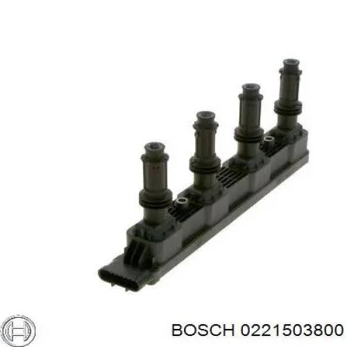 Котушка запалювання 0221503800 Bosch