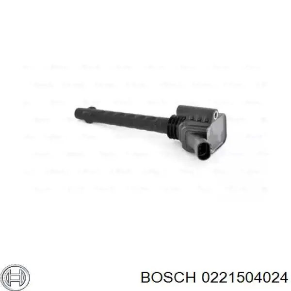 Котушка запалювання 0221504024 Bosch