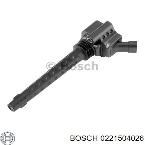 Bobina de encendido 0221504026 Bosch