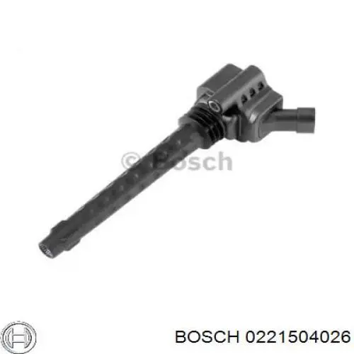 Котушка запалювання 0221504026 Bosch