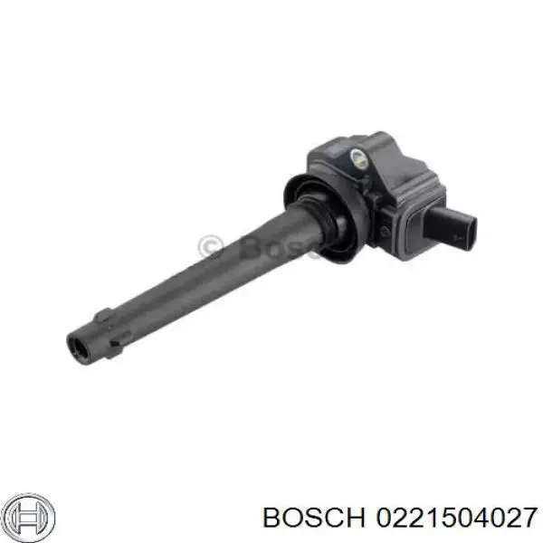 Купить 221504027 Bosch Катушка зажигания