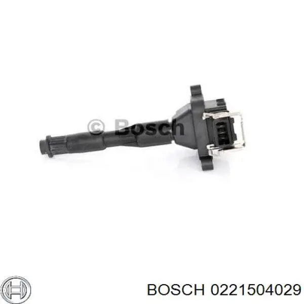Bobina de encendido 0221504029 Bosch