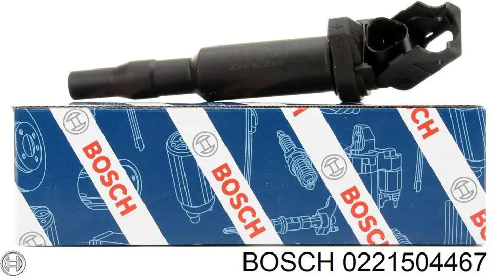 Купить 0221504467 Bosch Катушка зажигания
