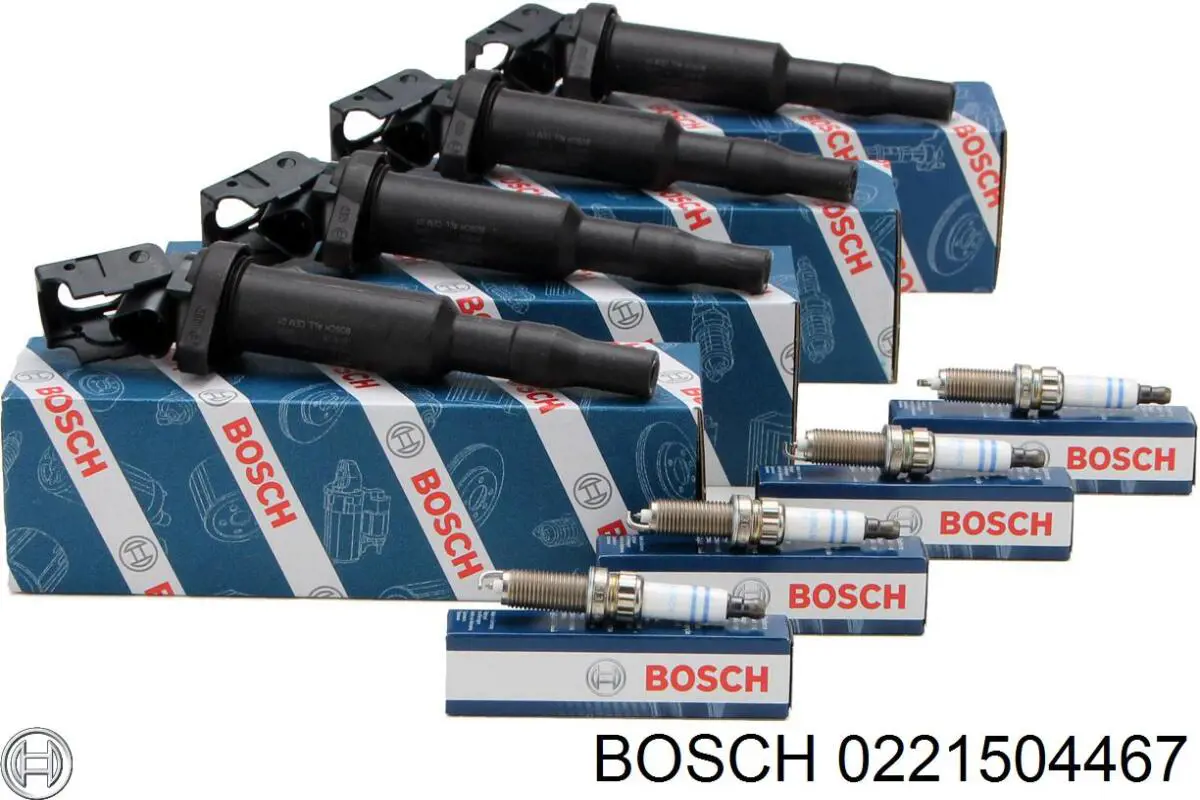 Катушка зажигания 0221504467 Bosch
