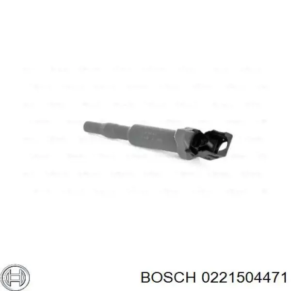 Купить 0221504471 Bosch Катушка зажигания