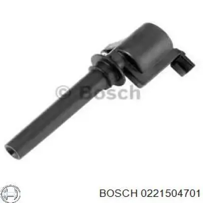 Катушка зажигания 0221504701 Bosch