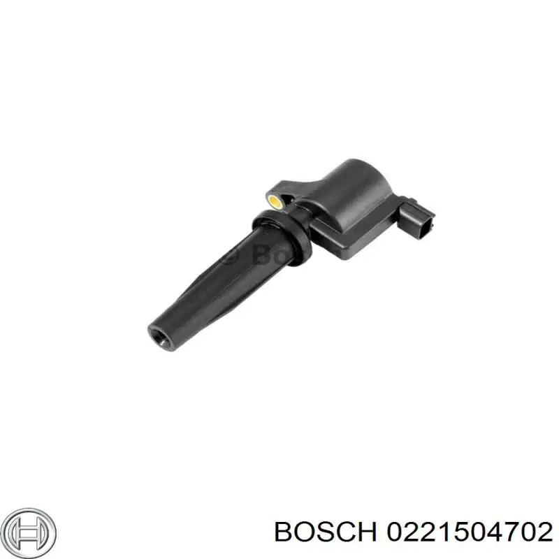 Bobina de encendido 0221504702 Bosch