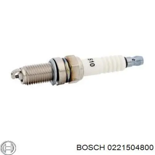 Купить 0221504800 Bosch Катушка зажигания