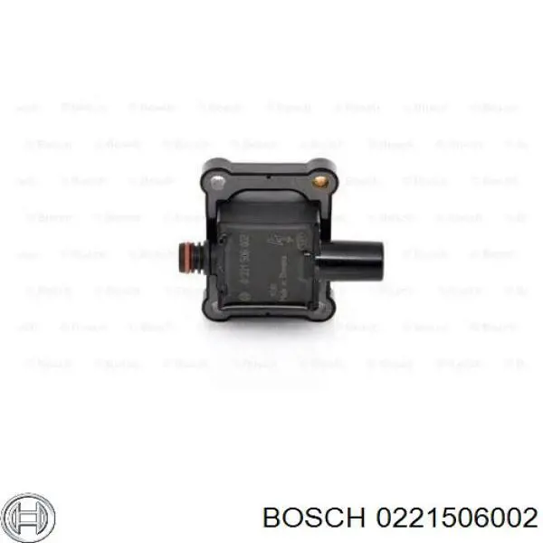 Котушка запалювання 0221506002 Bosch
