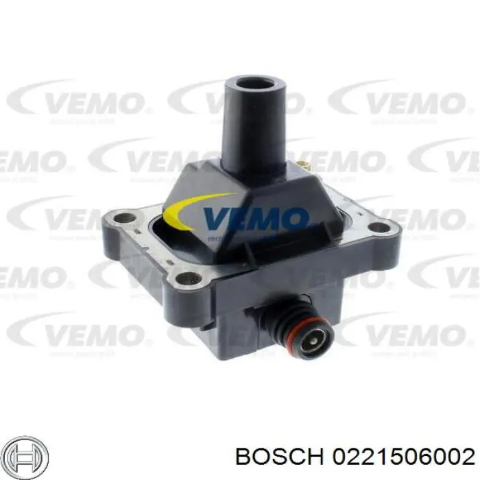 Котушка запалювання 0221506002 Bosch
