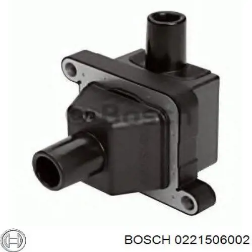Котушка запалювання 0221506002 Bosch