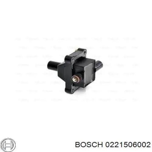 Bobina de encendido 0221506002 Bosch