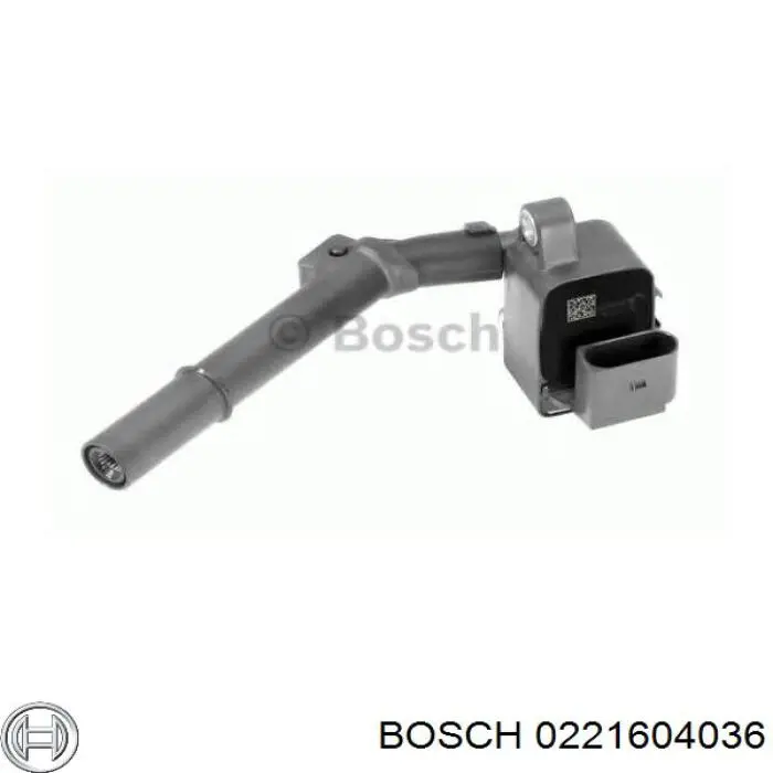 0221604036 Bosch bobina de ignição