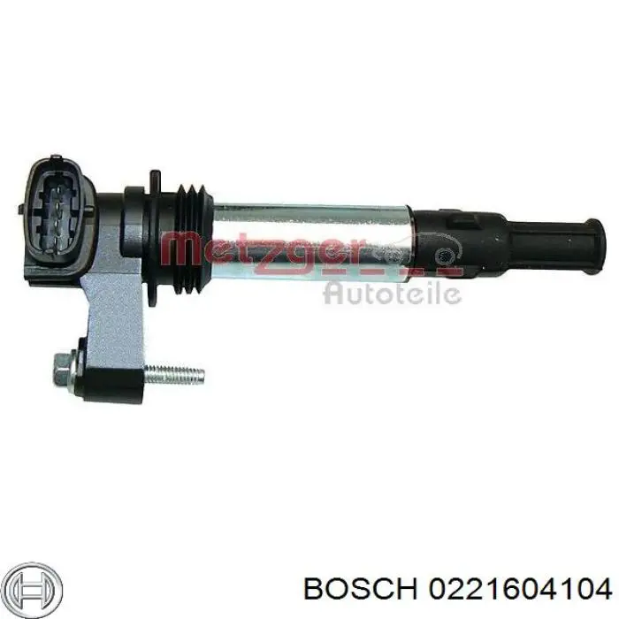 0221604104 Bosch Катушка зажигания