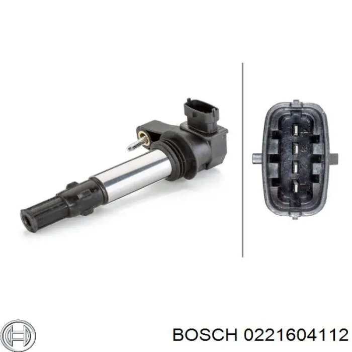 Катушка зажигания 0221604112 Bosch