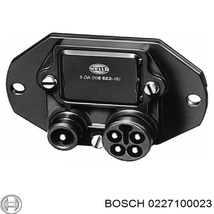 0 227 100 023 Bosch модуль зажигания (коммутатор)