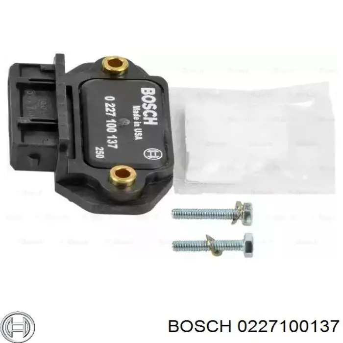 0227100137 Bosch модуль зажигания (коммутатор)
