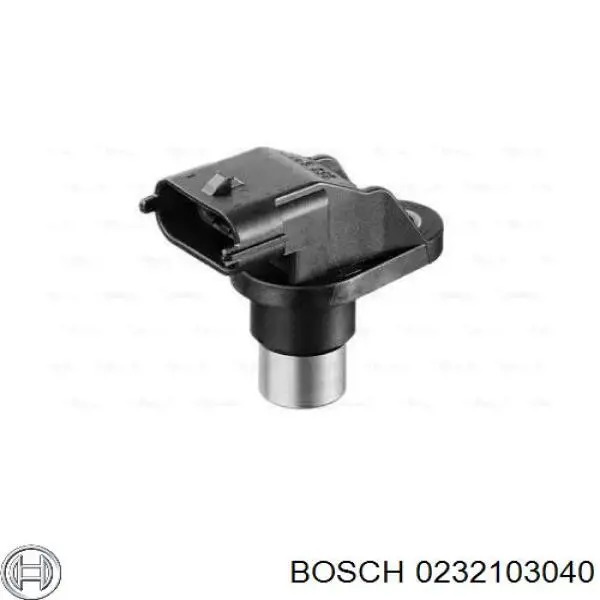Sensor de posición del árbol de levas 0232103040 Bosch