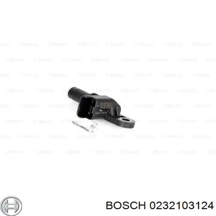 Sensor de posición del árbol de levas 0232103124 Bosch